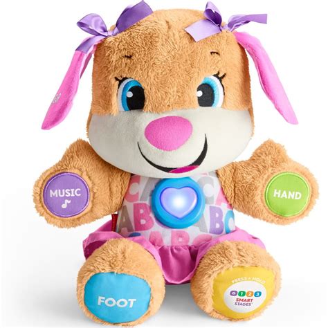 Fisher Price Laugh And Learn Smart Stages Soft Plush Toy Sis