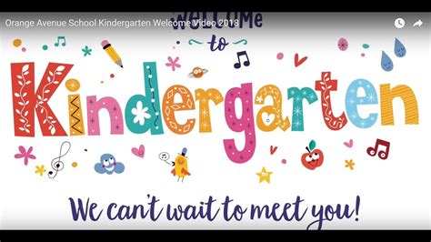 Welcome To Kindergarten Video Aubrey Elementary School