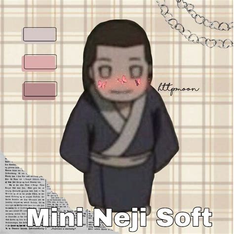 Mini Neji Soft Personajes De Naruto Momentos Divertidos De Naruto