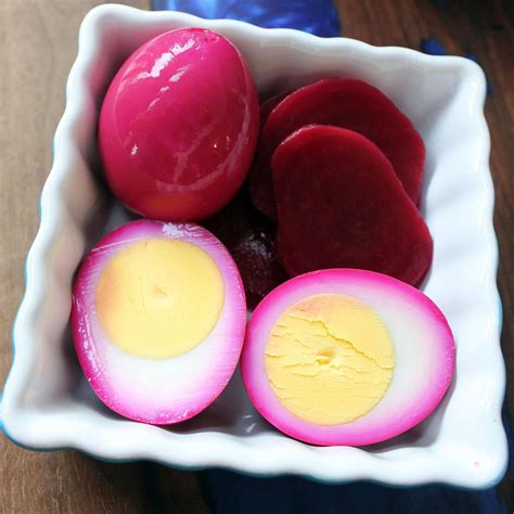 Beet Pickled Eggs Are Tangy Sweet Protein Packed Snacks With A
