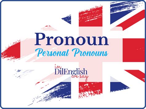 What Are Personal Pronouns