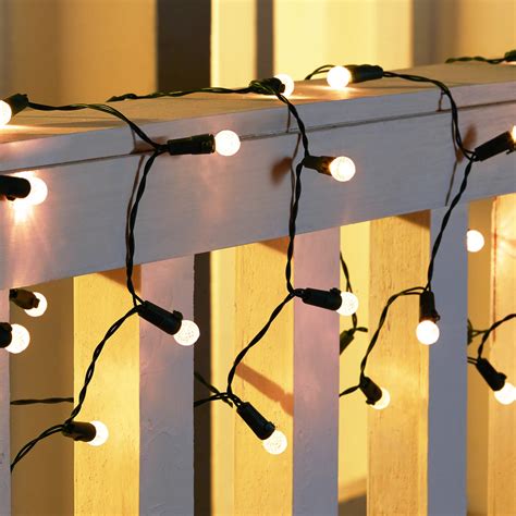 Holiday Time Clear Led String Lights Holiday Lightings 039 50 Count