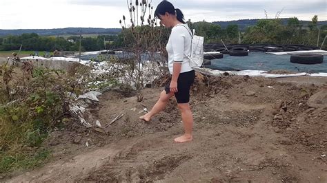 Dirty Barefoot Walk With Yvette Costeau Von Yvette Xtreme Faphouse