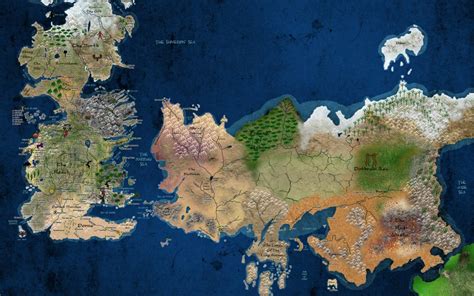 Game Of Thrones Complete World Map United States Map