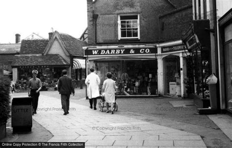 Photo Of Hitchin Shops Near The Churchyard C1965