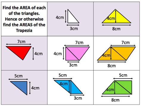How Do You Find The Area Of 2d Shapes