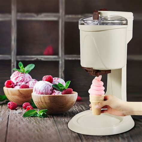 Automatic Kids Ice Cream Maker Diy Kitchen Fruit Dessert Machine 220v