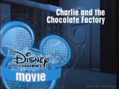 2009 disney movie releases, movie trailer, posters and more. Disney Channel Movie Bumpers - Charlie and the Chocolate ...