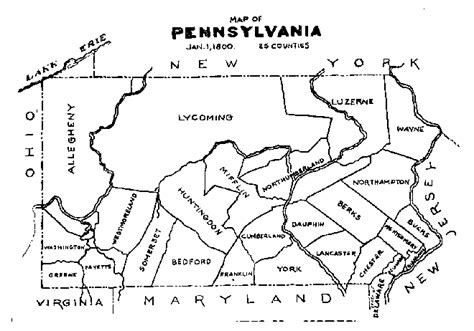 Historical Maps Of Pennsylvania