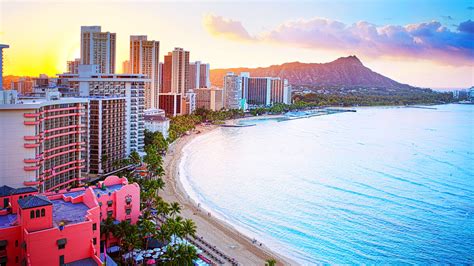 Free Download Download 1920x1080 Hd Wallpaper Hawaii Honolulu Seafront