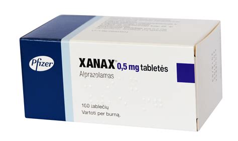 Xanax 05mg Tabletės N100 Internetinėje Mano Vaistinėje