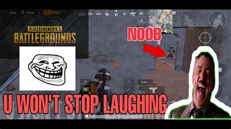 Trolling Noobs Pubg Mobile You Wont Stop Laughing Youtube
