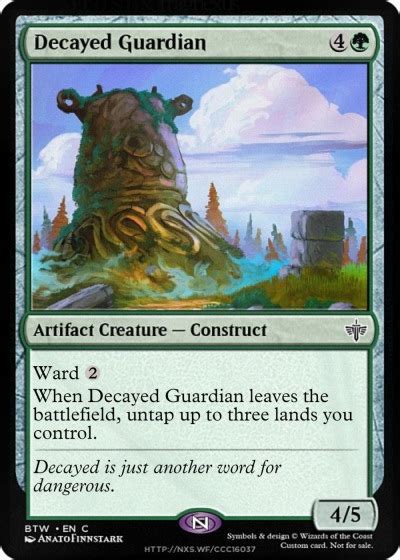 Mtgnexus Decayed Guardian