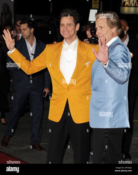 Jim Carey Jeff Daniels Attends The Dumb And Dumber To Los Angeles