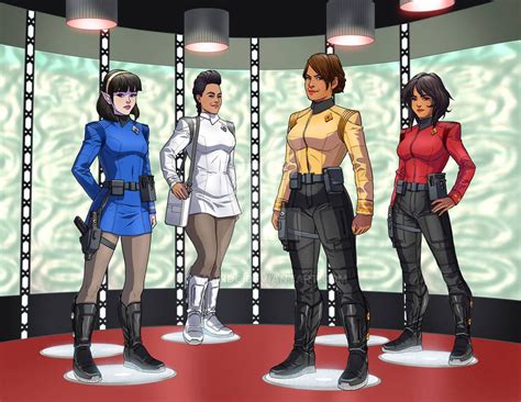 Away Team Onboard Starbase 24 By StalinDC On DeviantArt In 2021