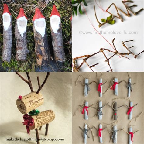 20 Twig Christmas Ornaments To Make