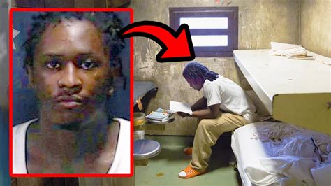 Inside Young Thugs Life Behind Bars Youtube
