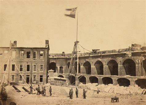 The Surrender Of Fort Sumter The Civil War Months