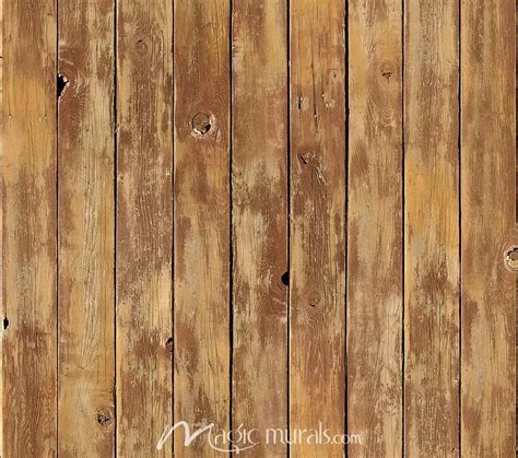 Distressed Wood Wallpaper Wall Mural By Magic Murals