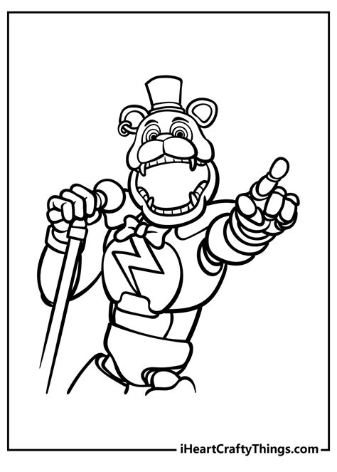 22 Toy Freddy Coloring Page Yosheyaangel