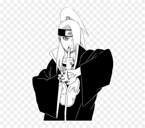 Deidara Akatsuki Naruto Deidara Manga Hd Png Download 475x660