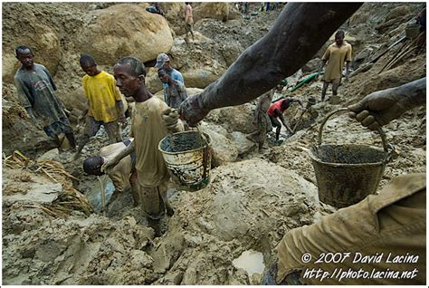 Travel Photo Gallery Diamond Mines In Color Sierra Leone