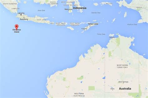 It was home to about 1,800 people in 2016, a mix of straits chinese, malay, australian and other ethnic groups. Map of Christmas Island - ABC News (Australian ...