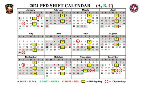 2022 Firefighter Shift Calendar July 2022