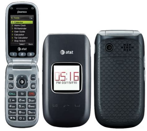 Pantech Breeze Iii P2030 Flip Phone Att Wireless Gray