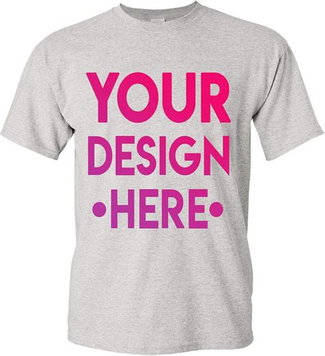 Design Your Own Camiseta Personalizada Para Añadir A Tu Foto Con Texto Impreso