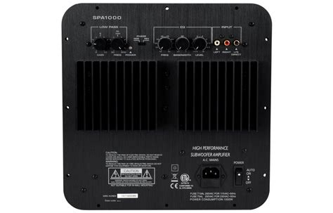 Dayton Audio Spa1000 Einbauverstärker Bestellen Soundimports