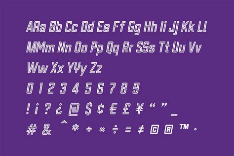 Assembly Inline Display Font Design Cuts