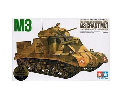 Tamiya 135 British M3 Grant Tank Model Kit Tam35041 Hobbytown