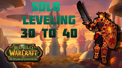 Wow Classic Tbc Per Patch Blood Elf Paladin Solo Leveling 9 Youtube
