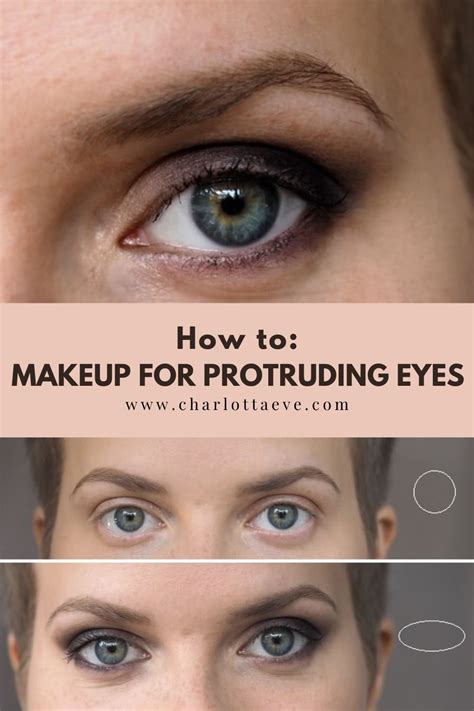How To Makeup For Protruding Eyes Charlotta Eve Makeup For Round Eyes Big Eyes Makeup