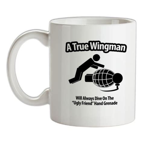 A True Wingman Mug By Chargrilled