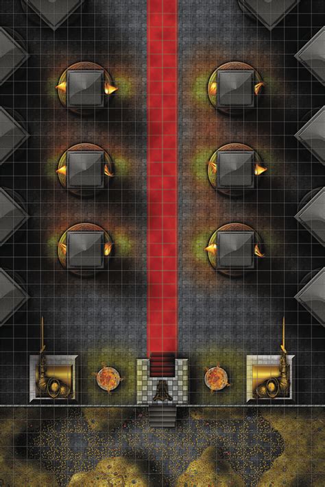 Raise a massive fantasy army for huge fully animated battles. JUL163375 - WIZKIDS 2016 THRONE ROOM PREMIUM RPG MAP ...