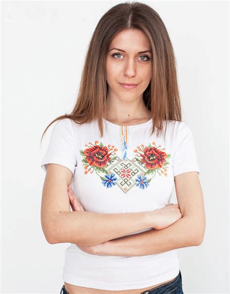 Organized crime deputies of ukraine! Ukrainian vyshyvanka tshirt ''Vivid Flowers'' | RusClothing.com