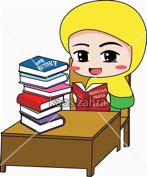 17+ Gambar Animasi Sedang Belajar, Info Terbaru!