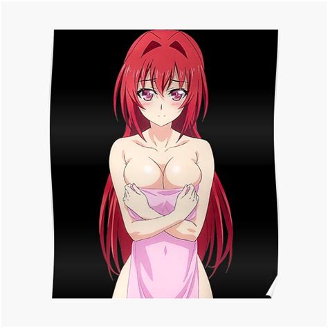 Shinmai Maou No Testament Mio Naruse Naked Towel Poster For Sale By