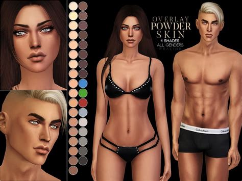 Ps Powder Skin Overlay Sims 4 Mod Download Free