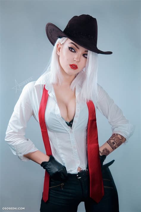 An Asta Ashe Overwatch Cosplay Set Naked Photos Leaked From