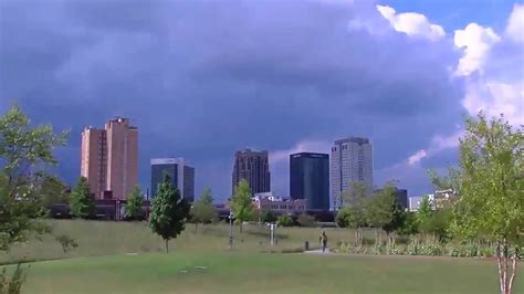 Timelapse Video Of Storm Rolling Into Downtown Birmingham Youtube