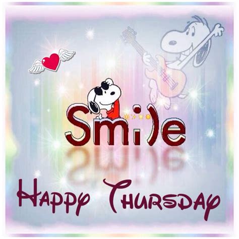 Happy Thursday Peanuts Charlie Brown Snoopy Peanuts Snoopy Woodstock