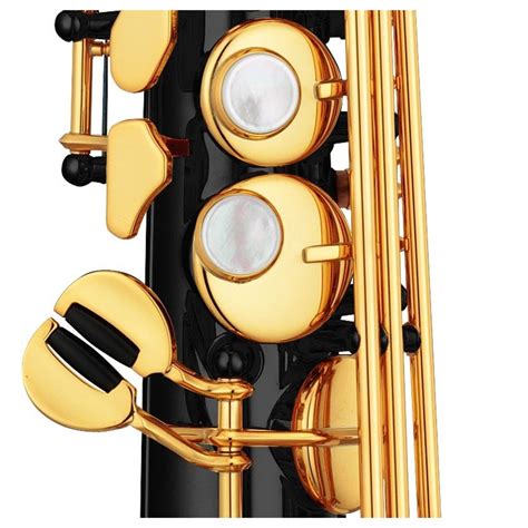 Yamaha Yss82zr Custom Soprano Saxophone Black Lacquer Gear4music