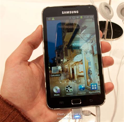 Mwc 2012 медиаплееры Samsung Galaxy S Wifi 36 42 и 50 фото с выставки