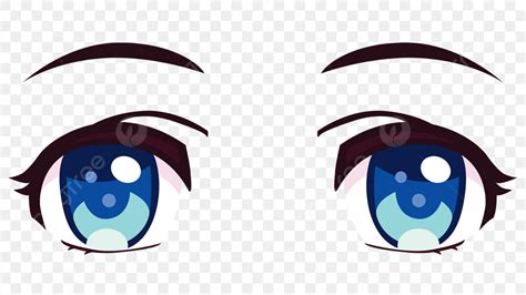 Cute Animal Eyes Vector Hd Images Anime Eyes Blue Blue Eye Anime