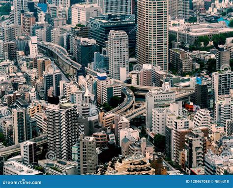 Tokyo Cityscape With Modern Building Japan Stock Photo Image Of