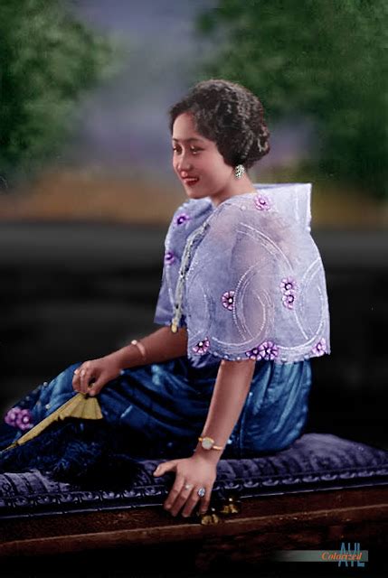 colors for a bygone era a filipina beauty colorized from a photo taken ca 1890