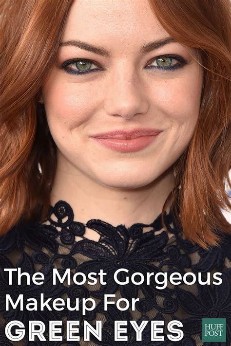 The Most Gorgeous Makeup For Green Eyes Huffpost Life Makeup For